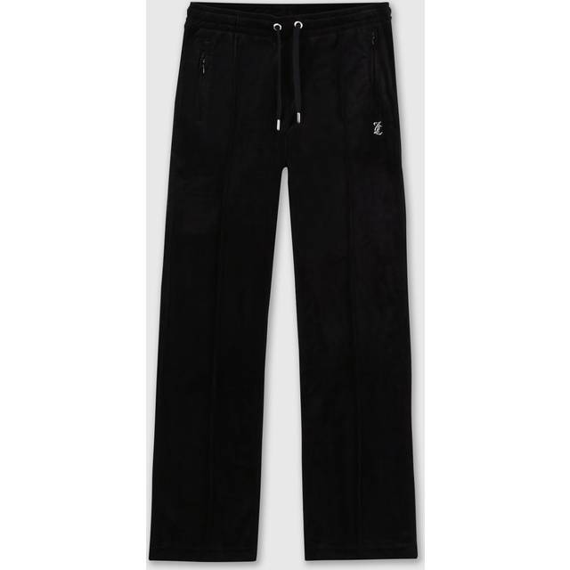 Juicy Couture Sweatpants - Velour - Svart - Juicy Couture - S - Small - Sweatpants