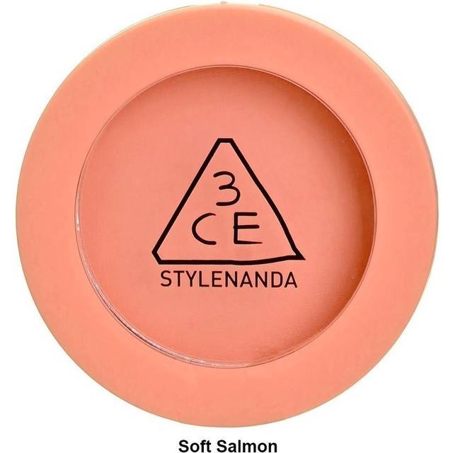 3CE - Face Blush Mood For Blossom Edition - 5 Colors #Soft Salmon