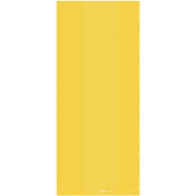 "Yellow Sunshine Small Cello Party Bags - 9.5"""""""" x 4"""""""" (25 Pc) - Perfect for Gift Packaging & Event Celebrations"