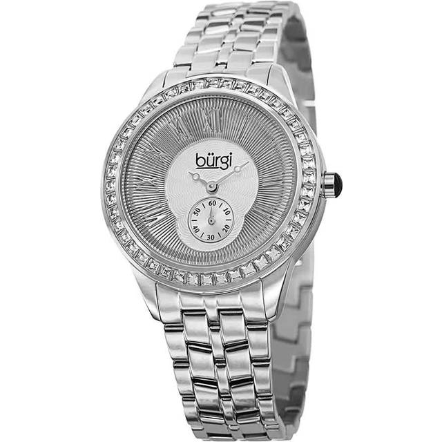 Womens Solairis Grace 38mm Swiss Quartz - Grey - One Size