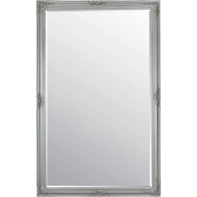 MirrorOutlet Kingsbury Silver Classic Large Wall Mirror 168 X 107 Cm, Silver
