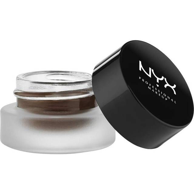 NYX PROFESSIONAL MAKEUP Gel Liner and Smudger, Gel Eyeliner - Charlotte, True Matte Brown