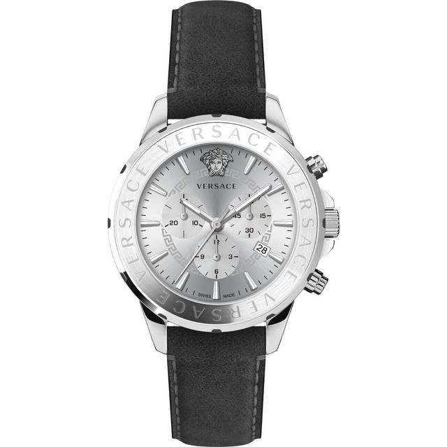 Versace VEV601223 Signature Chronograph Herrenuhr 44mm 5ATM