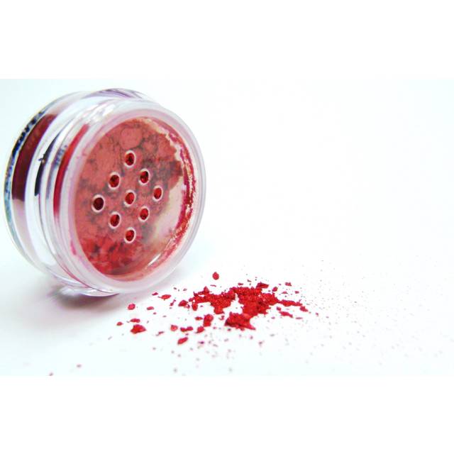 Pure Ziva Beautiful Deep Mauve Burnt Copper Velvet Red Vegan Loose Eyeshadow Powder Pigment  Single Glitter Mineral Dust Jar Pot; Talc  Paraben & Crue