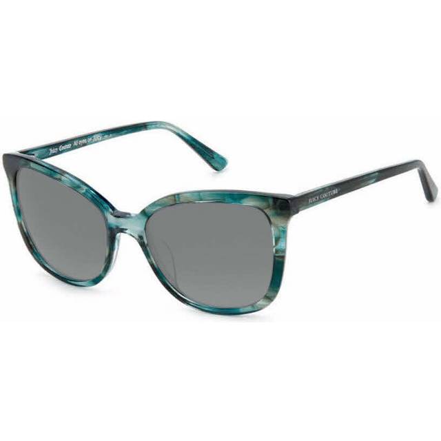 Juicy Couture JU 623/G/S ZI9/9O Women's Sunglasses Blue Size 54 - Pattern Blue (54)