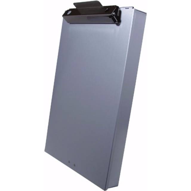Office Depot 89% Recycled Aluminum Form Holder  Storage Clipboard  Letter/A4 Size  OD679136