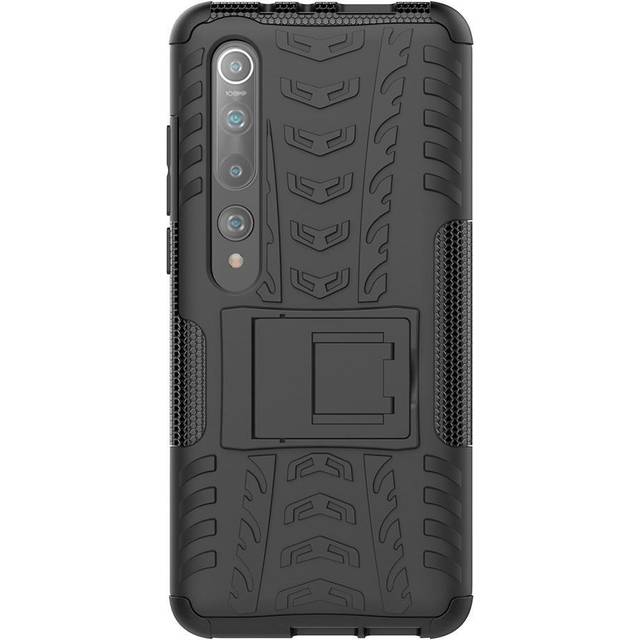 Xiaomi Mi 10 5G / MI 10 Pro 5G Tough Case m. Stand - Svart