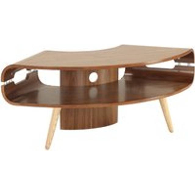 Jual Havana Matt Walnut Corner TV Stand, Brown