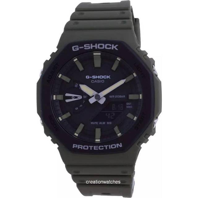 Casio G-Shock Analog Digital Carbon Core Guard GA-2110SU-3A GA2110SU-3 200M Men&#39;s Watch