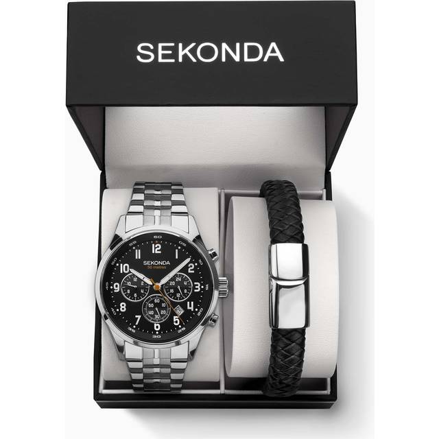 Sekonda Men's Watch & Bracelet Gift Set