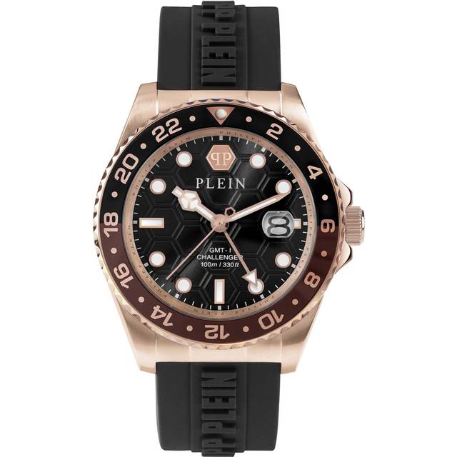 Philipp Plein, Watches, male, Black, ONE SIZE, Gmt-I Challenger Watch