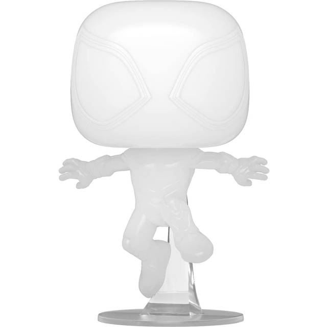 POP! Vinyl: Spider-Man: Across the Spider-Verse: Miles Morales - (Transparent) - Spiderman Into the Spiderverse 2 - Amazon Exclusive - Collectable