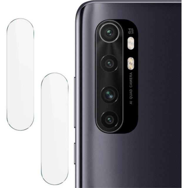 Xiaomi Mi Note 10 Lite IMAK Skyddsglas för kameralins - Transparent (2 st.)