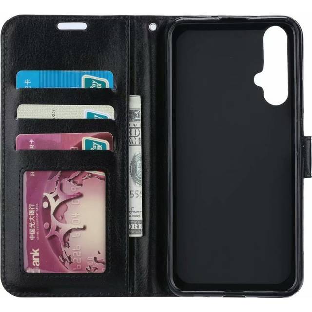 Huawei Nova 5T Plånboksfodral PU-Läder 4-FACK