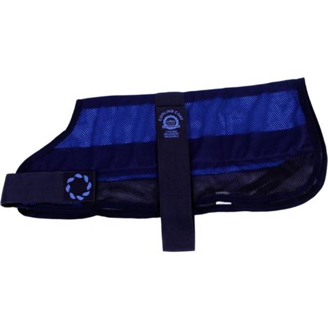 Cooling Dog Coat & Bag Navy Medium 16''