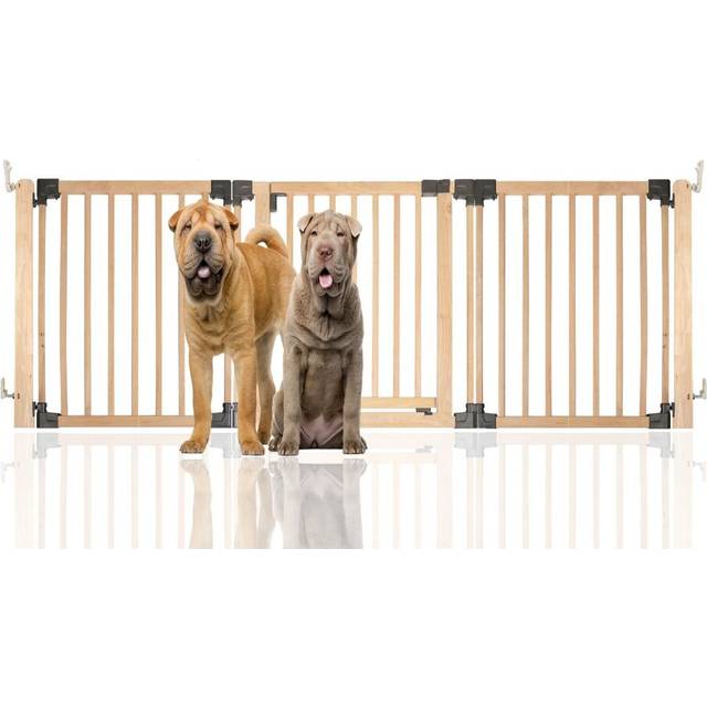 (Upto 216cm) Bettacare Wooden Multi Panel Pet Barrier