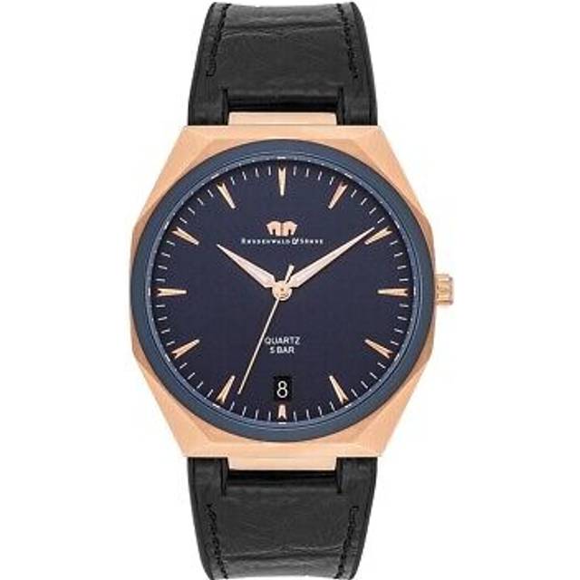 Rhodenwald & Söhne Mens Stainless steel Watch - Black Stainless Steel (archived) - One Size