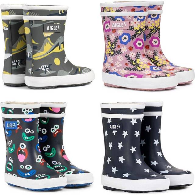 Wellies for Baby, Baby Flac Play by AIGLE® ink blue