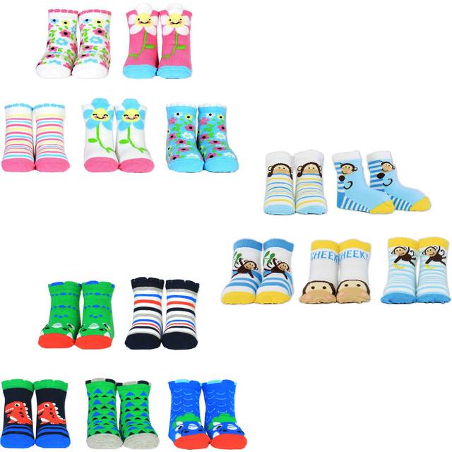 Cucamelon D Is For Dinosaur 5 Pairs Of Socks 1-2 Years Toddler Baby Gift Boxed