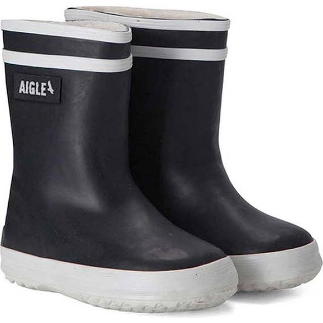 Aigle Unisex Baby Flac Fur 2 gummistövlar, marinblå, 21 EU