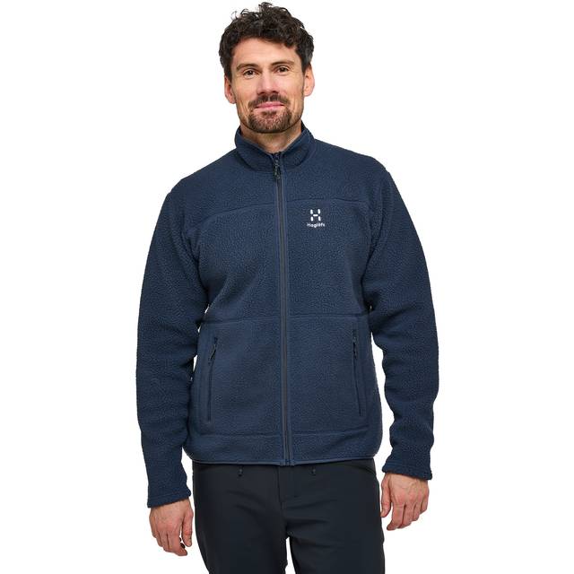 Haglöfs Men's Mossa Pile Jacket Tarn Blue, M
