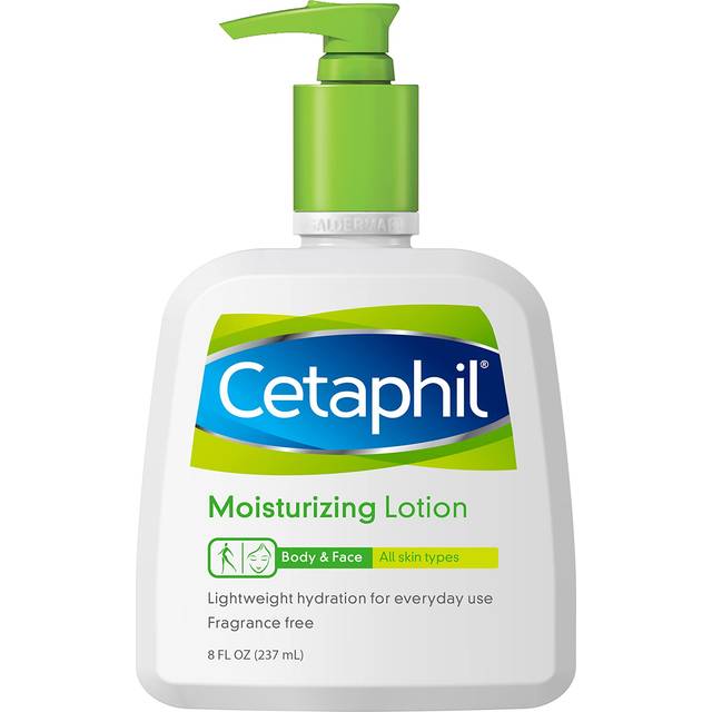 Cetaphil Moisturizing Lotion - Body & Face - For All Skin Types - Net Wt. 8 FL OZ (237 mL) Per Bottle - One (1) Bottle