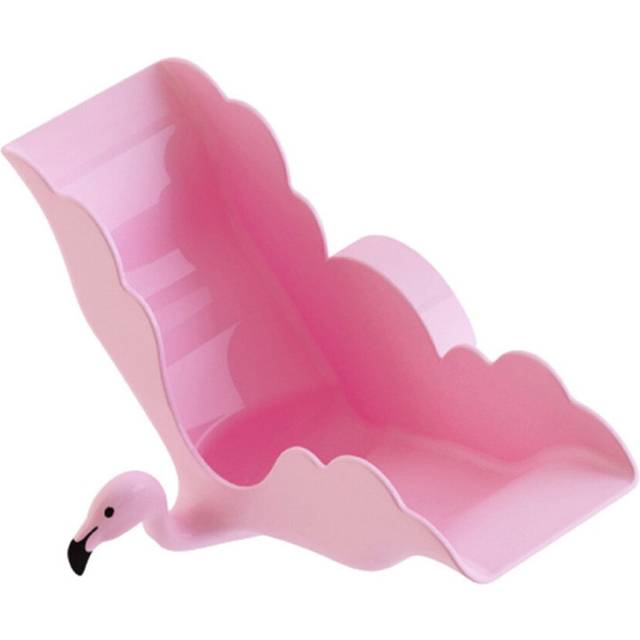 3Pcs High-quality Soap Dish Perforated Free Cartoon Flamingo Wall-mounted Soap Dish Rack Drainage Storage Organizer Soap Dish