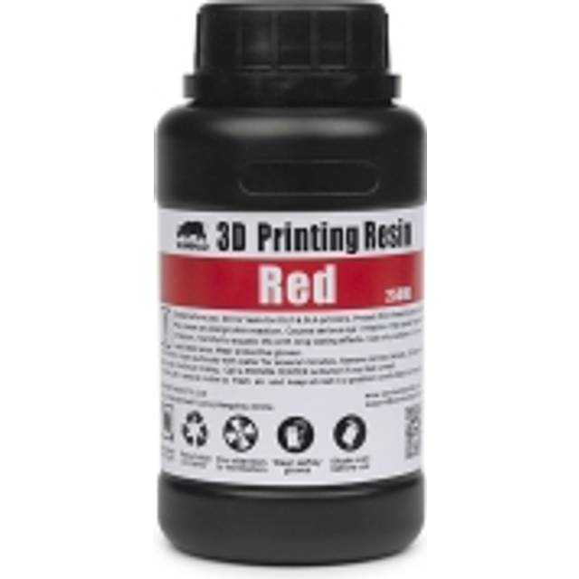 $$ Wanhao UV resin | Röd | 250ml
