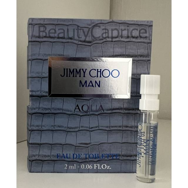 5 x 2ml Jimmy Choo Aqua Man Eau De Toilette Spray Vials Samples Mini