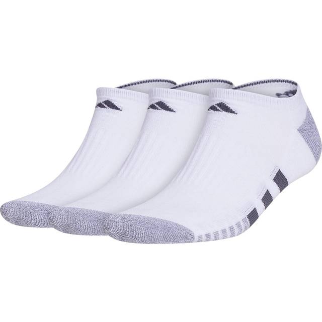 adidas Cushioned No Show Socks (3-Pair)