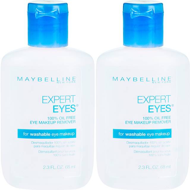 Maybelline New York Expert Eyes Oil-free Eye Makeup Remover, 2 count