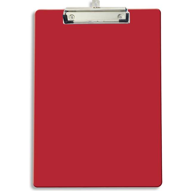 "Officemate Recycled Clipboard  Red  1 Clipboard (83043) 9 """" x 12.5 """""