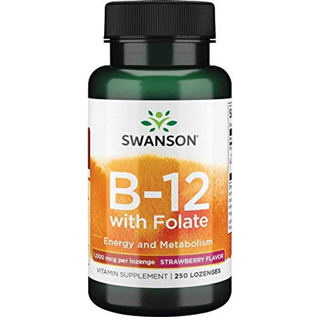 Swanson - Vitamin B12, 1000 Mcg, 250 Chewable Tabs