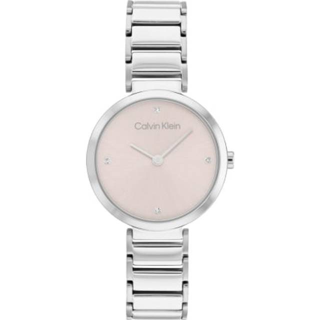 Calvin Klein Minimalistic 25200138 - Dam - 28 mm - Analogt - Quartz - Mineralglas - Pink (16 mm)