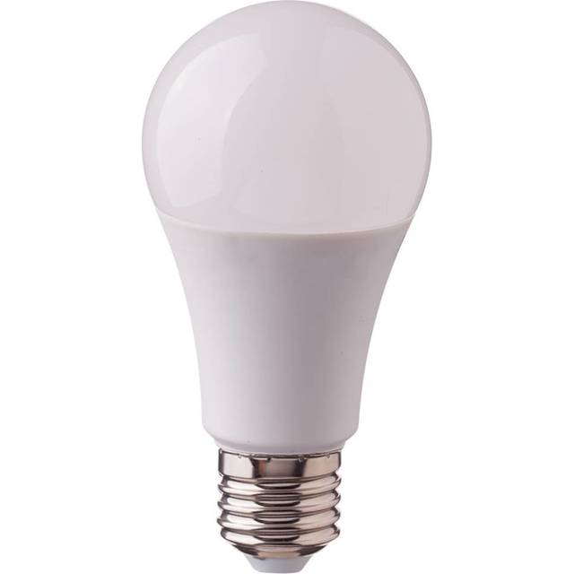 8.5W E27 - A60 plastlampa, Samsung chip, 3000K - Kulör : Varm