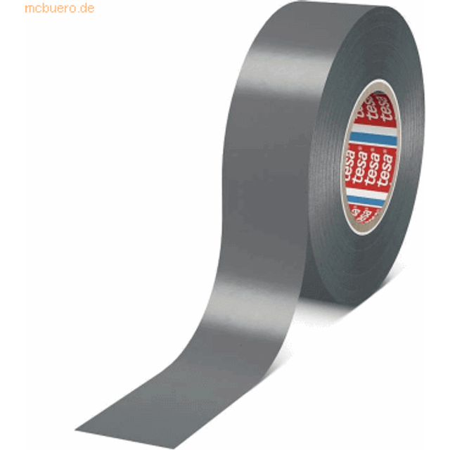 Tesa Tesaflex 4163 Isoleringstejp mjuk PVC grå, 33 m x 50 mm