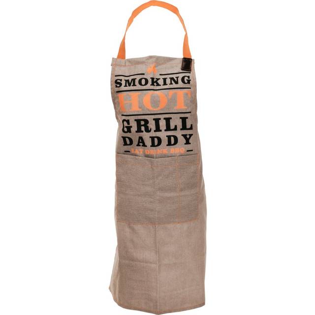 Cotton with Leather BBQ Apron