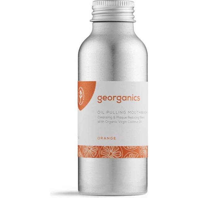 Organic Oil Pulling Georganics Orange Munvatten 100 ml.