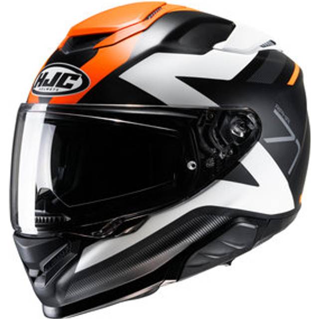 HJC RPHA 71 Pinna Helmet, black-orange, Size M for Men