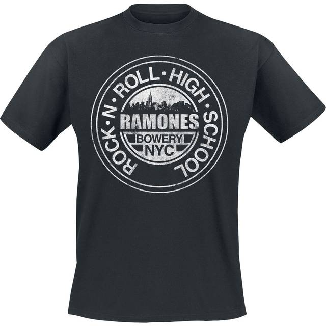 Ramones T-shirt - Bowery NYC - M 5XL - för Herr - svart