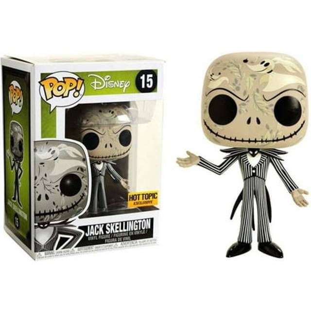 Funko POP! Disney - Jack Skellington [Zero Artwork] # 15 - Hot Topic E