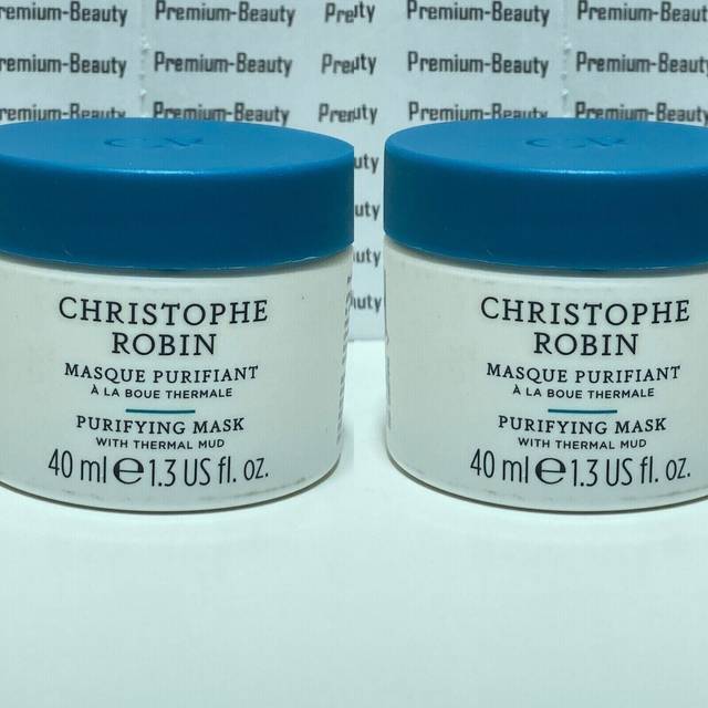 Christophe Robin Purifying Mask With Thermal Mud 40ml 40ml
