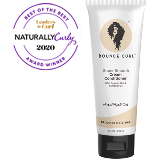 Bounce Curl Super Smooth Cream Conditioner | With Organic Aloe & Sunflower Oil | 238ml