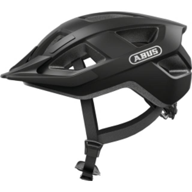 ABUS ADURO 3.0, Unisex - vuxen cykelhjälm, Schwarz (sammet svart), M (52-58 cm) -