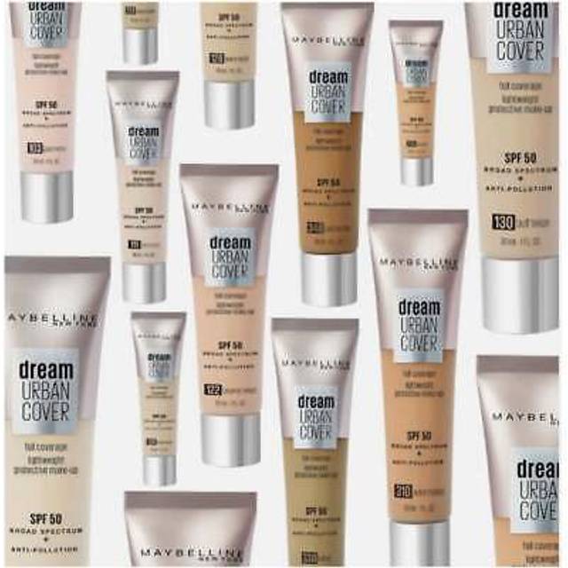 Maybelline Dream Urban Cover, Cream Foundation, 111, Cool Ivory, SPF 50, 30 ml For Women