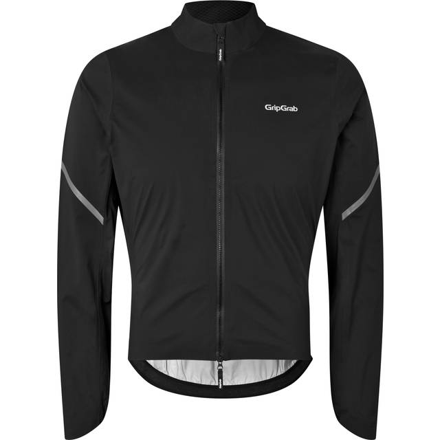 GripGrab RainMaster Lätt Vattentät Cykeljacka Svart - Storlek Small