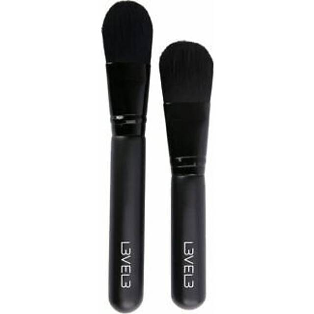 L3VEL3 2 Pcs Face Mask Brush Set