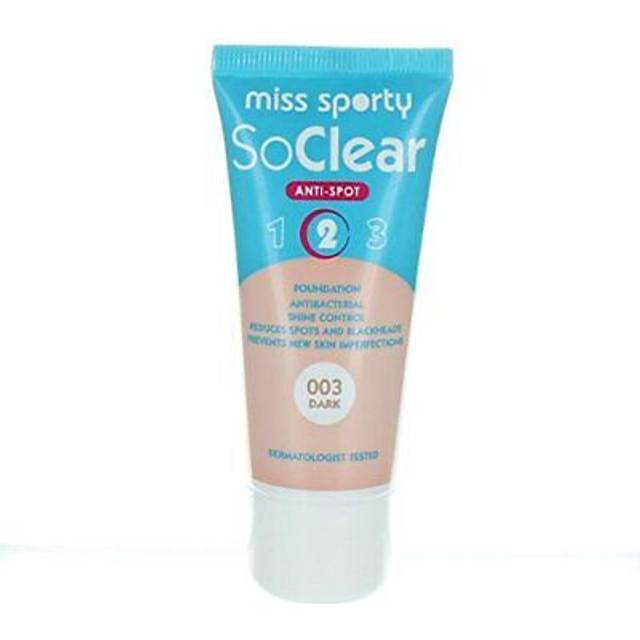 Miss Sporty So Clear Anti-Spot 2 Foundation To Mask Imperfections - Dark