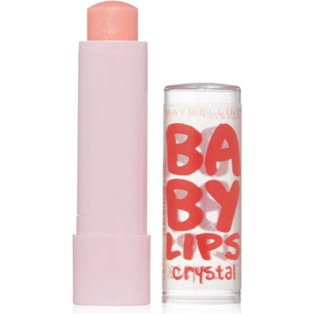 Maybelline New York Baby Lips Crystal Lip Balm  Crystal Kiss  0.15 Ounce