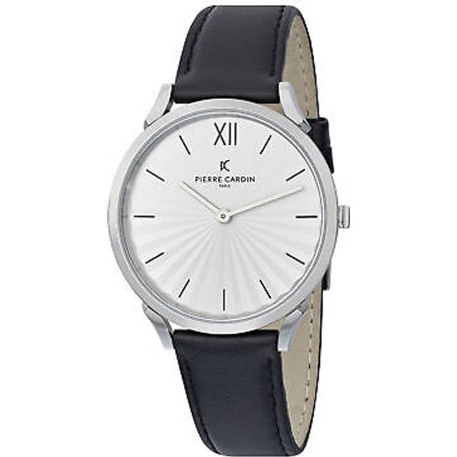 Pierre Cardin Pigalle Plissée Unisex's Black Watch CPI.2000 Leather - One Size
